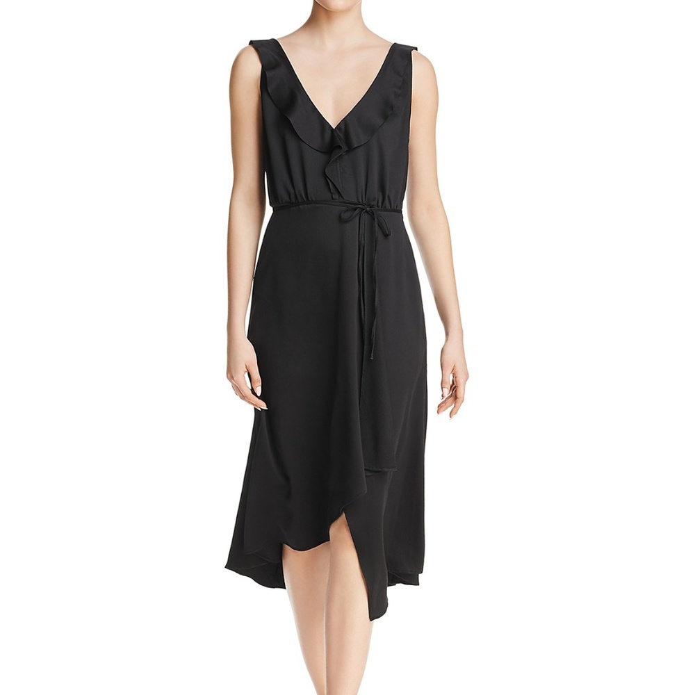 ***SOLD*** FRENCH CONNECTION Faux-Wrap Dress - Picture 4 of 4
